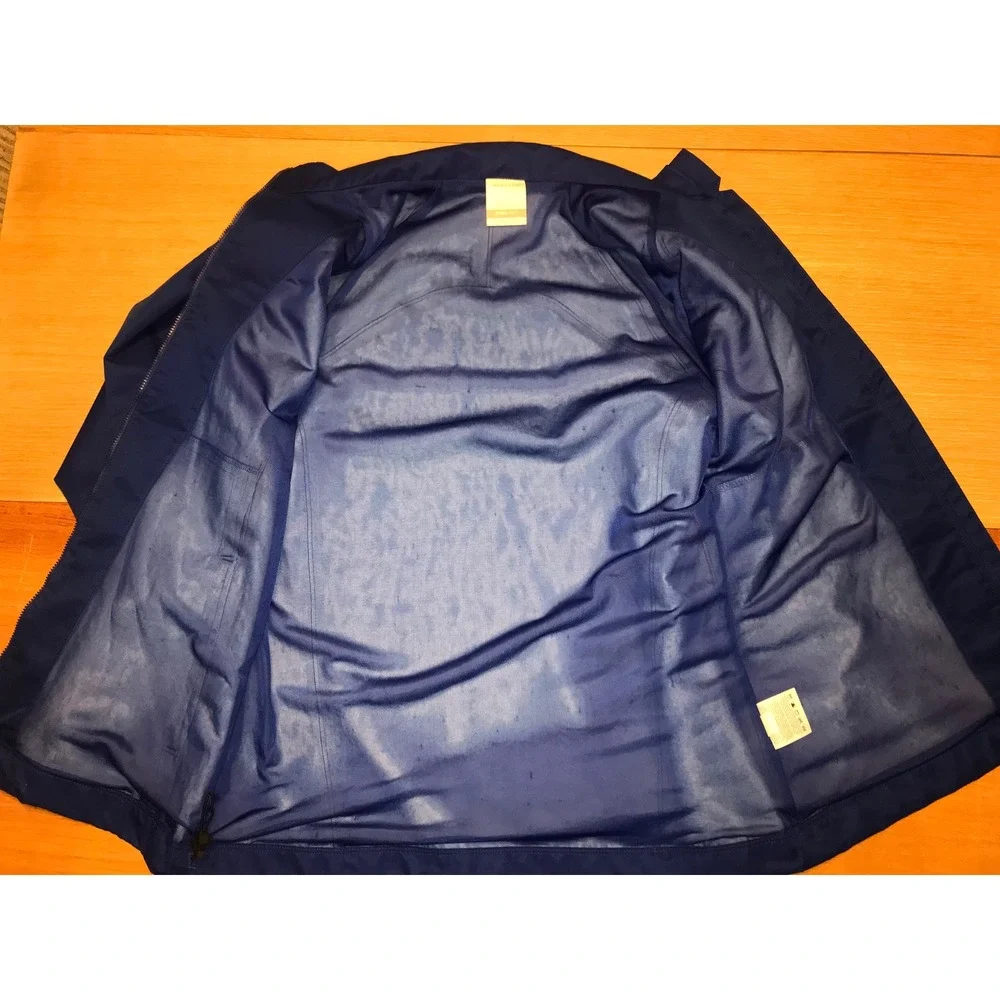 Nike Golf Mens Storm-FIT 10‎ Royal Blue Full Zip Windbreaker Jacket Medium